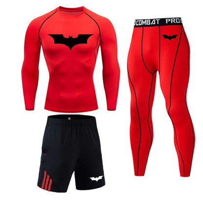 Men's sportswear quick-drying fitness gym suit