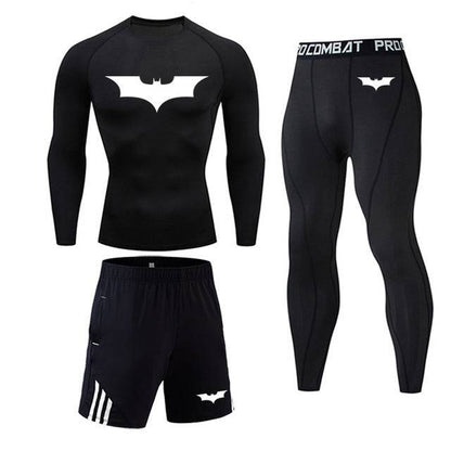 Men's sportswear quick-drying fitness gym suit