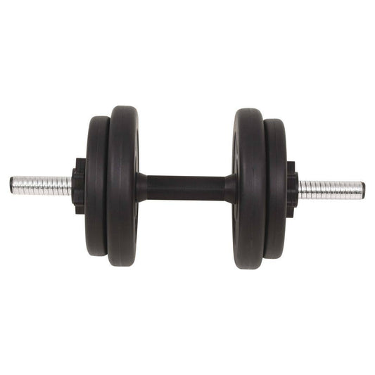 60kg vidaXL Barbell and Dumbbell Set