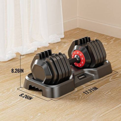 10 In 1 Adjustable Dumbbell Set