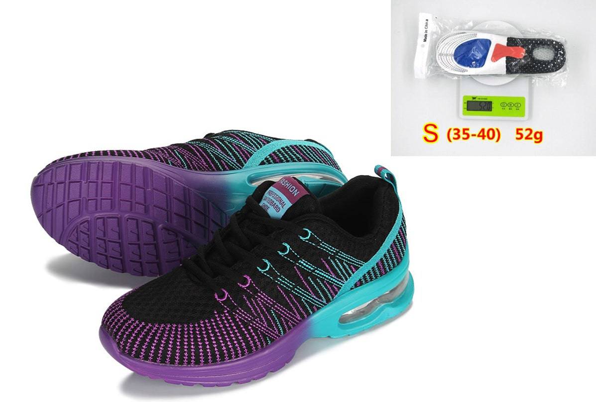 Women's light travel running shoes