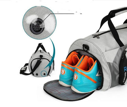 Gym Bag With Shoe Compartment - Workout Mania