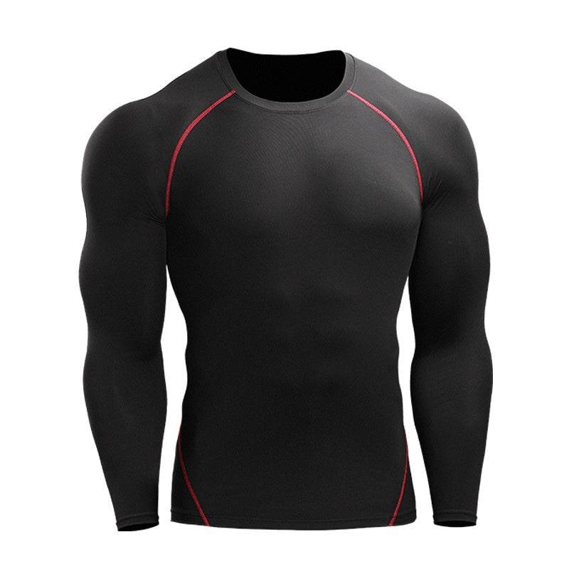 Tights Stretch Quick-drying Compressed T-shirt Long Sleeve - Workout Mania