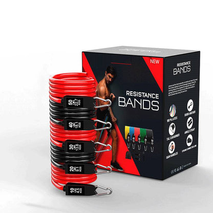 Latex Pull Rope Exercises Resistance Bands for Yoga and Strength Training - Workout Mania