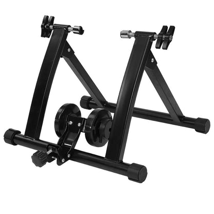 Foldable Indoor Resistance Bicycle Training Stand - Workout Mania