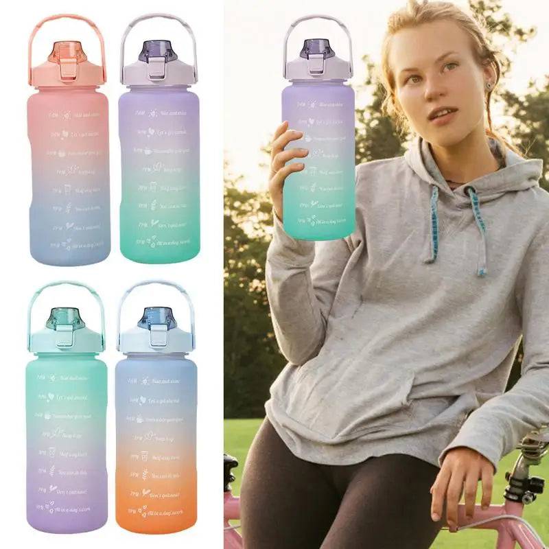 Motivational Sports 2L Water Bottle - Workout Mania