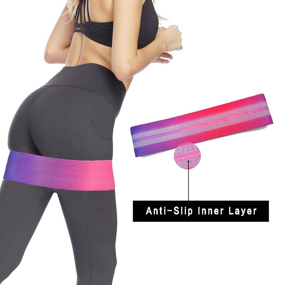 Anti-slip Squat, Buttocks Resistance Band Set For Fitness And Shaping - Workout Mania