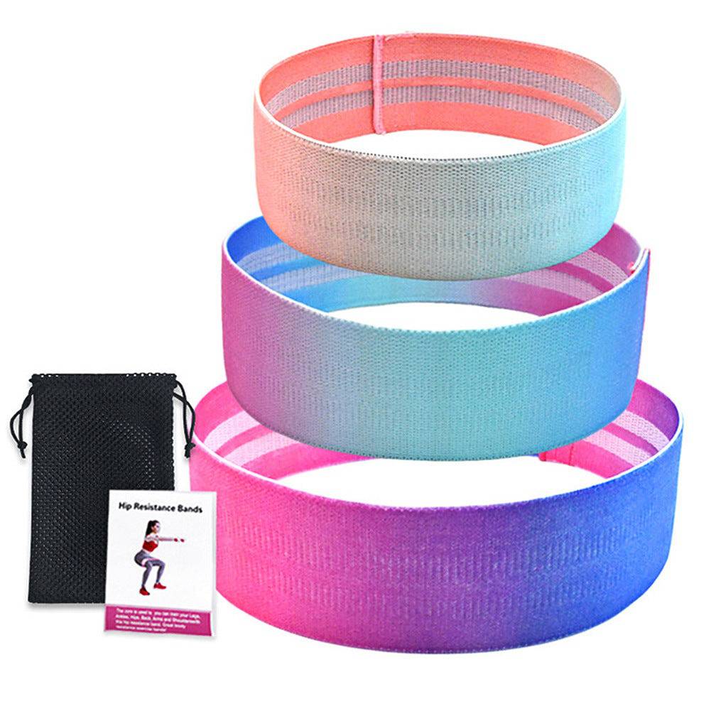 Anti-slip Squat, Buttocks Resistance Band Set For Fitness And Shaping - Workout Mania